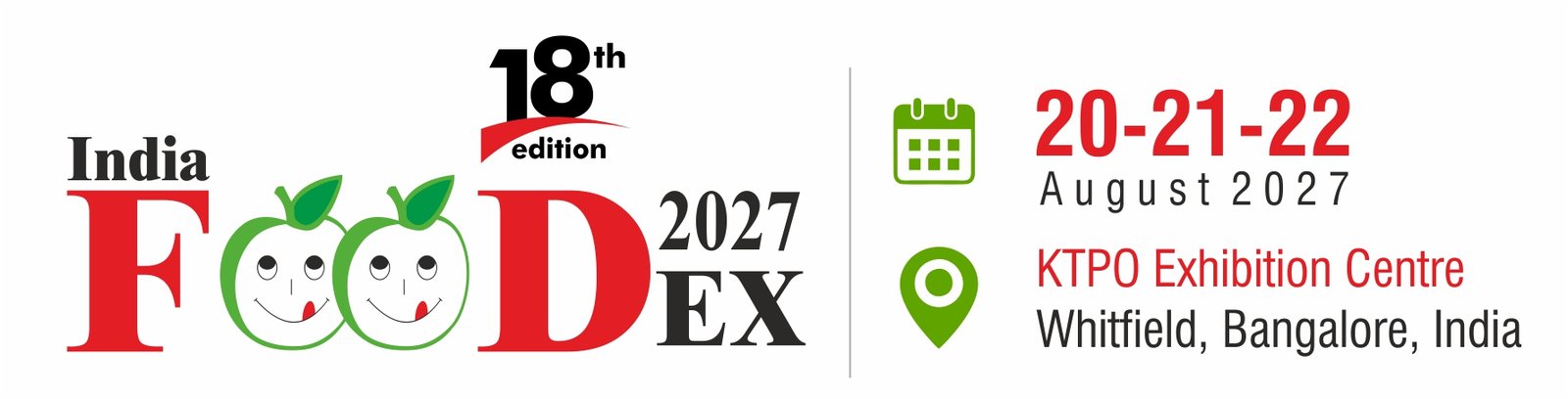 India Foodex 2027 Logo